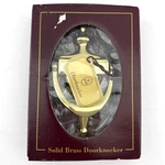 Solid Brass Spanish Door Knocker New Open Box. Fixed Price $32.30.