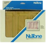 Pc Nutone LA153MA Triad Two-note Wired Door Chime Natural Wood Finish. Fixed Price $44.44.