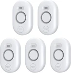 5 Pack Water Leak Detectors For Home, 100DB Sensor Alarm Basement, .... Fixed Price $61.95.