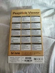 Brinno Phv 1330 Peephole Viewer Digital Door Front Camera - New Open Box. Fixed Price $39.95.