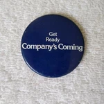 1.5" Starman Movie Get Ready Companys Coming Badge Pin Button. Fixed Price $12.99.