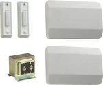 Quorum 102-2-6 Chime 5.5" Door In White. Fixed Price $66.50.