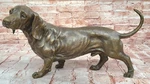 Large Basset Hound Dog Bronze Sculpture Deco Garden Statue Figure Artwork. Fixed Price $299.50.