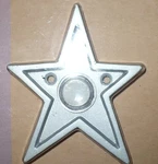 Restore & Restyle Star Wired Doorbell Push Button Silver. Fixed Price $14.99.
