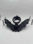 New Spooky Halloween Gothic Cast Iron Bat Wall Door Knocker Decor Black. Fixed Price $25.00.