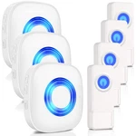 Wireless Doorbell, Physen Waterproof Chime Kit Operating 1300-FT.... Fixed Price $101.35.