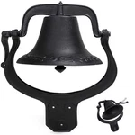 Large Church Cast Iron Dinner Bell 24X22" School Antique Vintage Style Outdoor. Fixed Price $92.40.