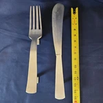 Large Set Fork Knife Door Pull Antique Design Restaurant Kitchen Handles. Fixed Price $89.95.