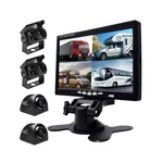 Rv Backup Camera System- 7 Inch 4 Split Reversing Monitor, Night Vision, IP68.... Fixed Price $181.25.