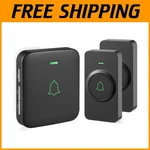 Waterproof Wireless Doorbell - Remote Buttons, 52 Melodies. Fixed Price $54.59.