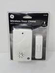 Ge Wireless Door Chime #19230, White, No Wiring, Uses Aa Batteries - New. Fixed Price $17.99.