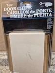 Trine 50G Two-note Wired Door Chime White Brass Low Voltage New Nib. Fixed Price $14.90.