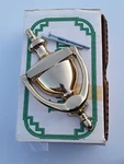 Keyshop 6" Door Knocker Polished Solid Brass Hand Crafted Tarnish Resistant 1537. Fixed Price $14.99.