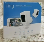 Ring Spotlight Battery (2 Pack) 1080P Wi-fi Camera White Sealed New. Fixed Price $399.99.