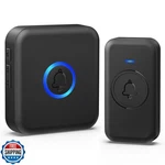 Fovksuc Wireless Doorbell, Waterproof With 60 Chimes, 5 Volume Leve. Fixed Price $20.00.
