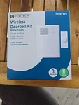 Utilitech Wireless Doorbell Kit Sensor Melodies White Finish #6291123. Fixed Price $15.00.