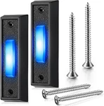 Lighted Doorbell Button, Wall Mounted Garage Switch With Bule Led Com. Fixed Price $15.18.