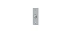 Deltana BBS333U26D Bell Button, Rectangular Contemporary In Brushed Chrome. Fixed Price $32.55.