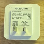 Wyze Wireless Plug-in Chime WDBC1 Audio Alert White Lot Of 5. Fixed Price $34.00.