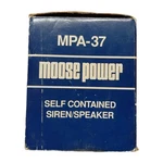 Vintage Moose Products Inc. MPA-37 Self Contained Siren Speaker 12V Security. Fixed Price $19.99.