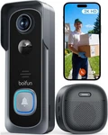 Wireless Video Doorbell No Subscription, 2K Hd With 166 Wide View Night Vision. Fixed Price $53.99.