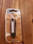 New Hampton Bay Wired Door Bell Push Button Lighted, Nickel Finish HB-256-02. Fixed Price $11.00.