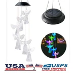 1PC Solar Color Changing Wind Chime Light Led Angel Lamp Garden Decor. Fixed Price $8.09.