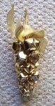Christmas Holiday Bells Door Knob Hanging 7" Long. Fixed Price $12.30.