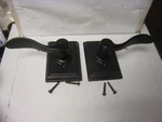 2 Yes Paired Set Schlage F170 Dummy Door Levers 4-1/8 In Oil Rubbed 1LH-1RH. Fixed Price $22.99.