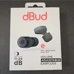 New Dbud Volume Adjustable Earplugs Noise Reduction 11-24 Hearing Protection. Fixed Price $40.00.
