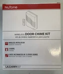 LA226WH Nutone Wireless Chime Kit White 4 Doors 8 Note Westminster. Fixed Price $74.99.