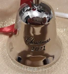 Christmas 2021 Annual Klikel Silver Bell New-open Box Tarnish Free Dated Ribbon. Fixed Price $5.29.