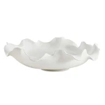 Uttermost 18286 Wave Crest 20"W Earthenware Decorative Bowl - White. Fixed Price $249.60.