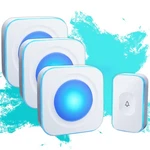 Wireless 1200FT Bells For Home With Flashing Light Hearing Impa.... Fixed Price $46.01.