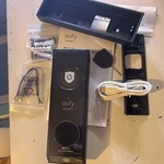 Eufy Wireless Video Doorbell Black Battery Microphone W/ Usb Cable & Screws. Fixed Price $70.00.