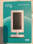 Ring Outdoor Cam Plus Battery Video + Vision White New Box. Fixed Price $64.99.