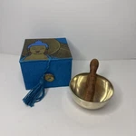 Dzi Mini 3" Energy Meditation Singing Chime Bowl Handmade Nepal. Fixed Price $29.99.