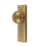 Newliplace 2-PACK Vintage Single-sided Dummy Door Knobs, Antique Brass. Fixed Price $31.98.