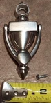 Door Knocker, Viewer Sn, 4" With 1/2" Screw, Satin Nickel Brand New. Fixed Price $7.99.
