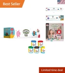 Colorful 6 Pack Clay Dough - Safe, Soft Modeling Compound For Creative Play. Fixed Price $14.99.