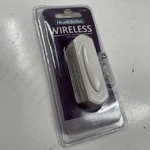 Heath Zenith SL-7797-02 Plastic Wireless Push Button Replacement Doorbell White. Fixed Price $12.99.