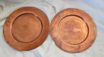 Spring Switzerland Solid Copper 9.5" Plate Set Of 2. Fixed Price $60.00.