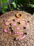 Pink Protection Bells Chime 40IN Boho Spiritual Door Window Hanger Handmade. Fixed Price $24.00.