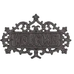 Sungmor Cast Iron Welcome Sign Vintage Style Decorative Wall Plaque R. Fixed Price $40.05.