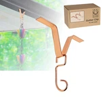 Gutter Clip For Rain Chain Copper Plated Universal Fit 973CP-2PK Pack New. Fixed Price $11.50.