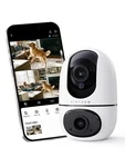 Virtavo XD1 Indoor Security Wifi Camera, No Subscription Required, White. Fixed Price $47.23.