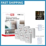 Secure Your Home: 6-PACK Wireless Window & Door Alarm System With 120DB Alert. Fixed Price $46.54.