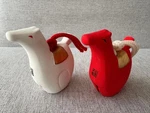 Set Of 2 Earthen Bells Tado Taisha Shrine Mie Zodiac Horse Incense Holders. Fixed Price $84.59.