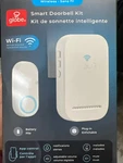 Globe Electric 91009233 Wi-fi Smart Wireless Doorbell Chime Kit White. Fixed Price $39.99.