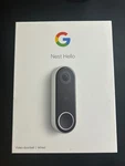 Google Nest Hello Smart Wi-fi Video Doorbell Security Camera NC5100US Wired. Fixed Price $55.00.